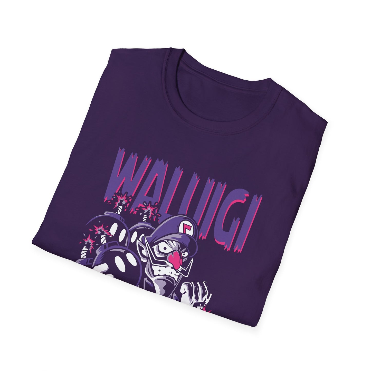 Waluig T-Shirt, Retro Nin Gamer Tee, Unisex