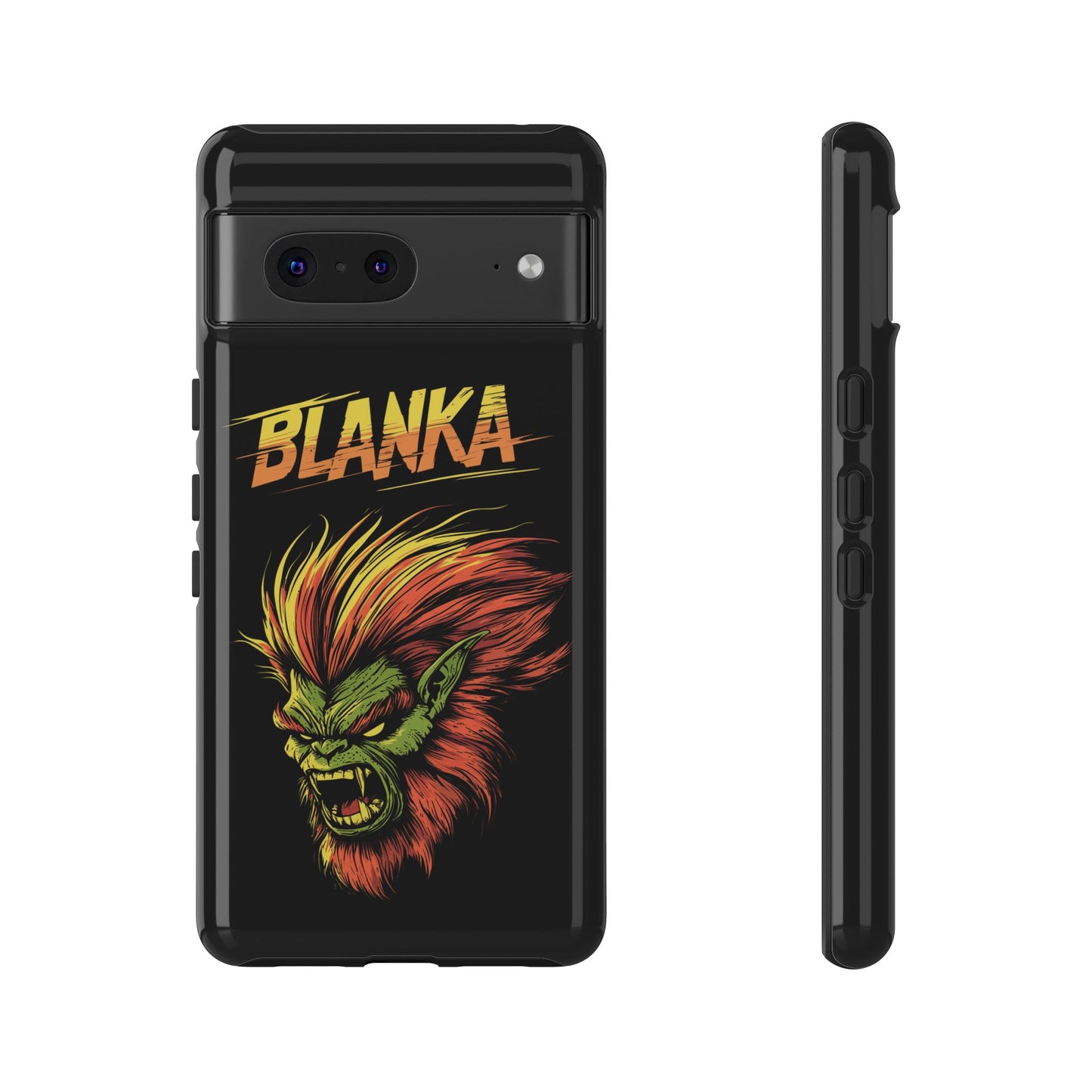 Street Fighter Blanka Gamer Phone Case, iPhone 15, Samsung Galaxy, Google Pixel