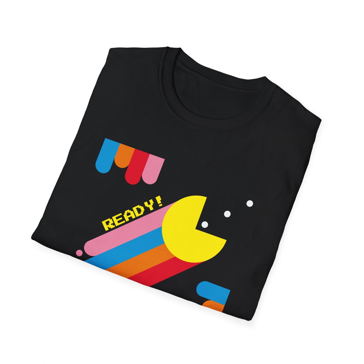 Pac-Man Anniversary T-Shirt, Retro Gamer Tee, Unisex