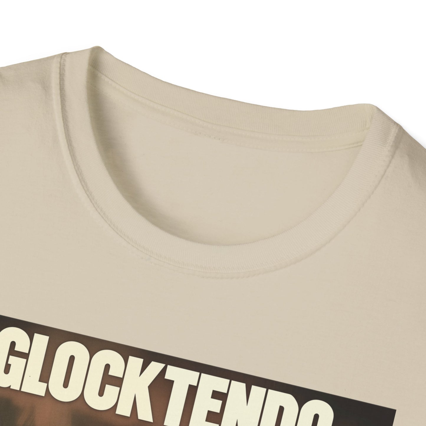 Funny Super M Plumber Graphic Tee "Glocktendo", Holding Gun, Unisex