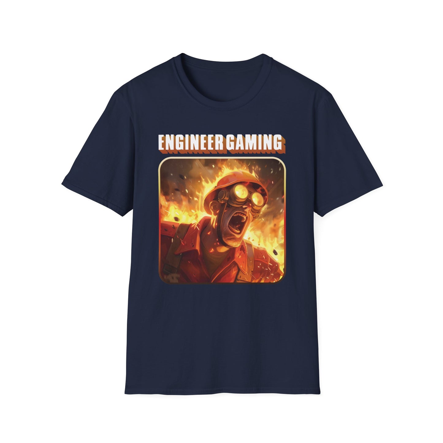 Funny "Engineer Gaming" TF2 T-Shirt, Gamer Tee, Unisex