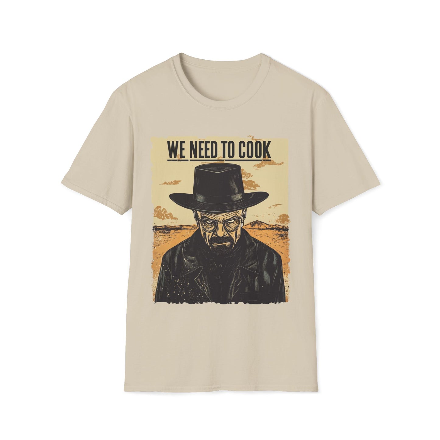 Funny Breaking Bad Heisenburg T-Shirt, Walter White "We Need To Cook" Graphic Tee, Unisex