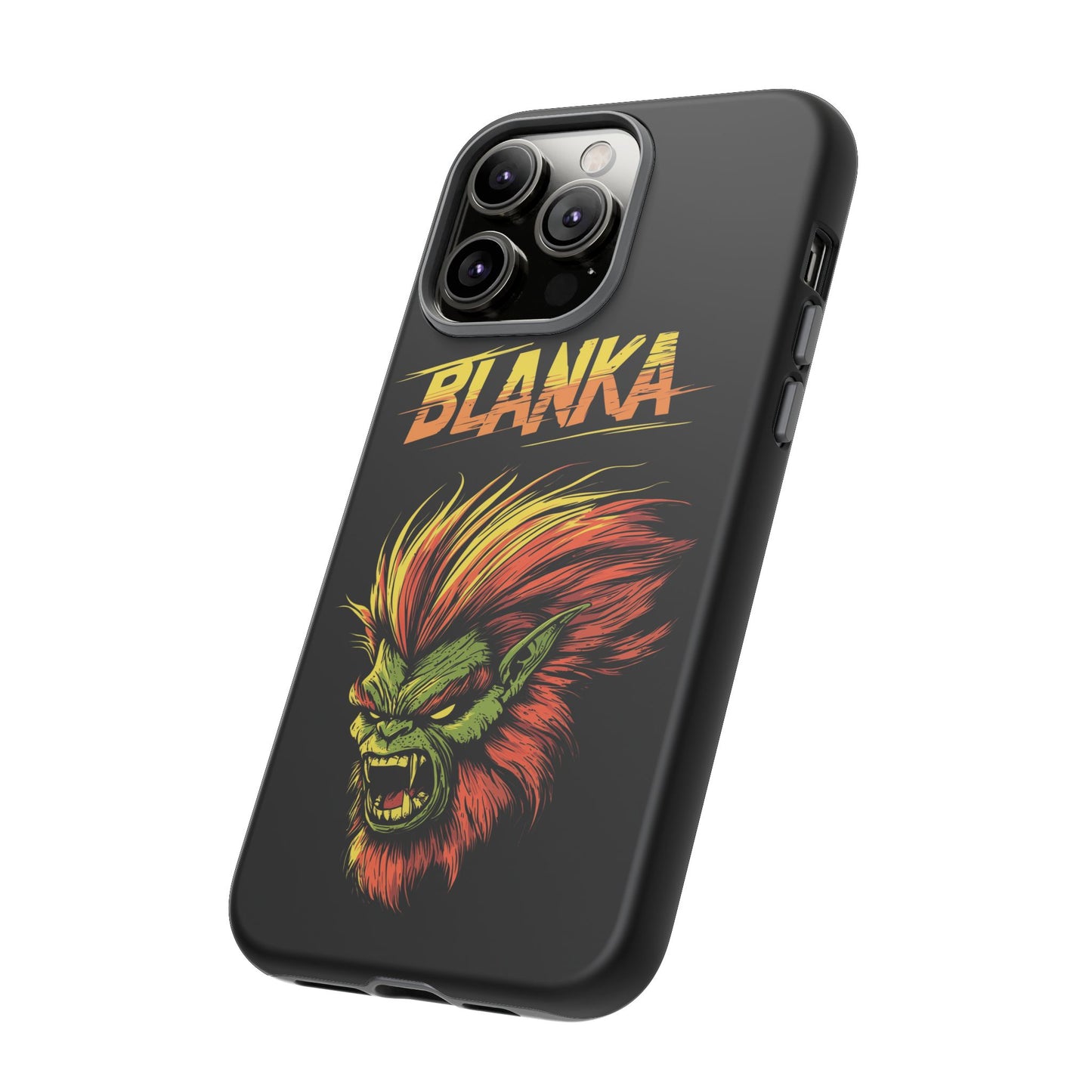 Street Fighter Blanka Gamer Phone Case, iPhone 15, Samsung Galaxy, Google Pixel