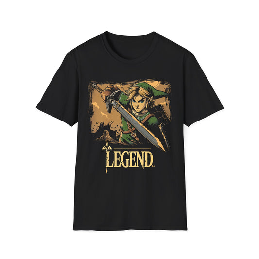 Legend of Z Retro Art T-Shirt 3 "Legend" - Nostalgic Design, Unisex