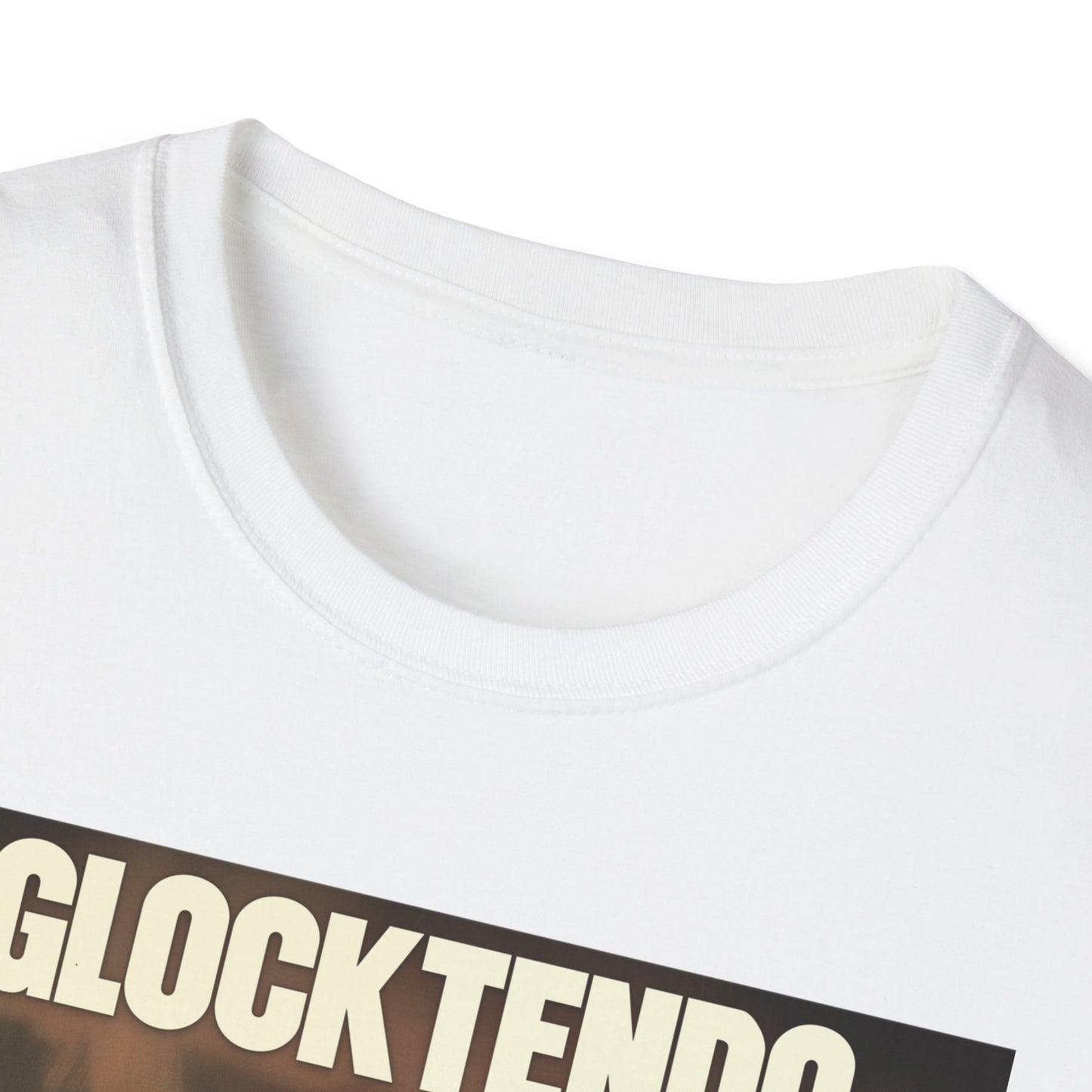 Funny Super M Plumber Graphic Tee "Glocktendo", Holding Gun, Unisex