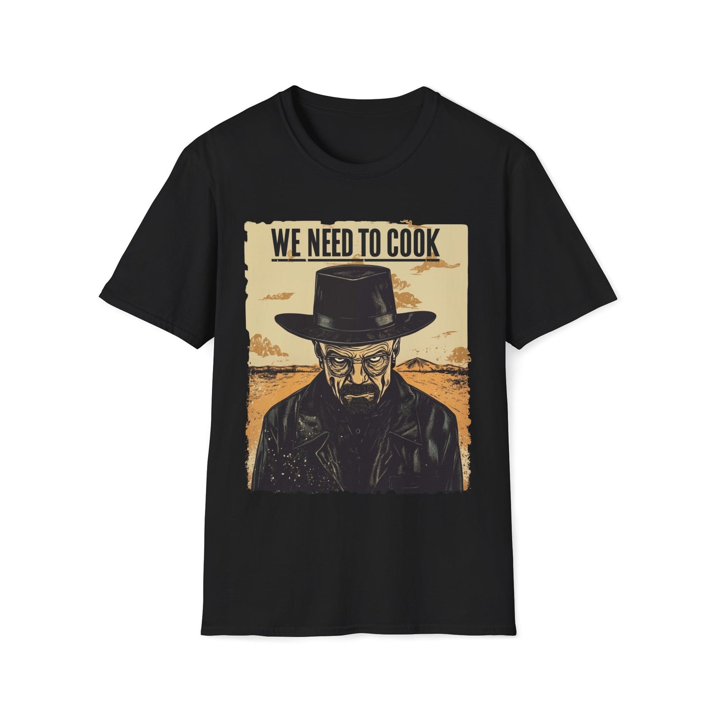 Funny Breaking Bad Heisenburg T-Shirt, Walter White "We Need To Cook" Graphic Tee, Unisex