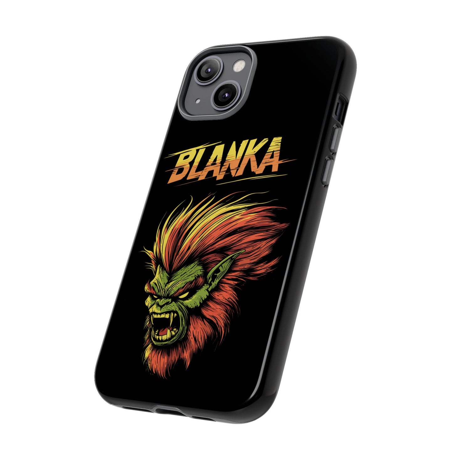 Street Fighter Blanka Gamer Phone Case, iPhone 15, Samsung Galaxy, Google Pixel