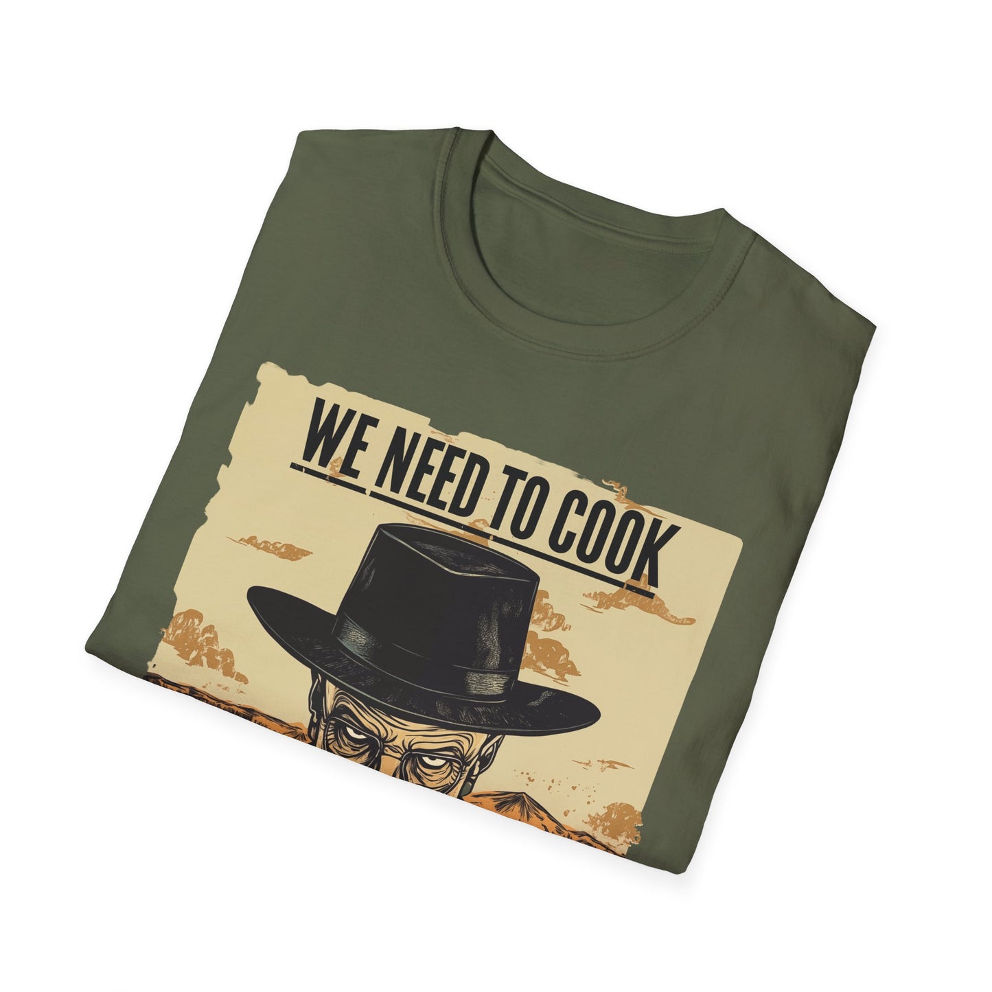 Funny Breaking Bad Heisenburg T-Shirt, Walter White "We Need To Cook" Graphic Tee, Unisex