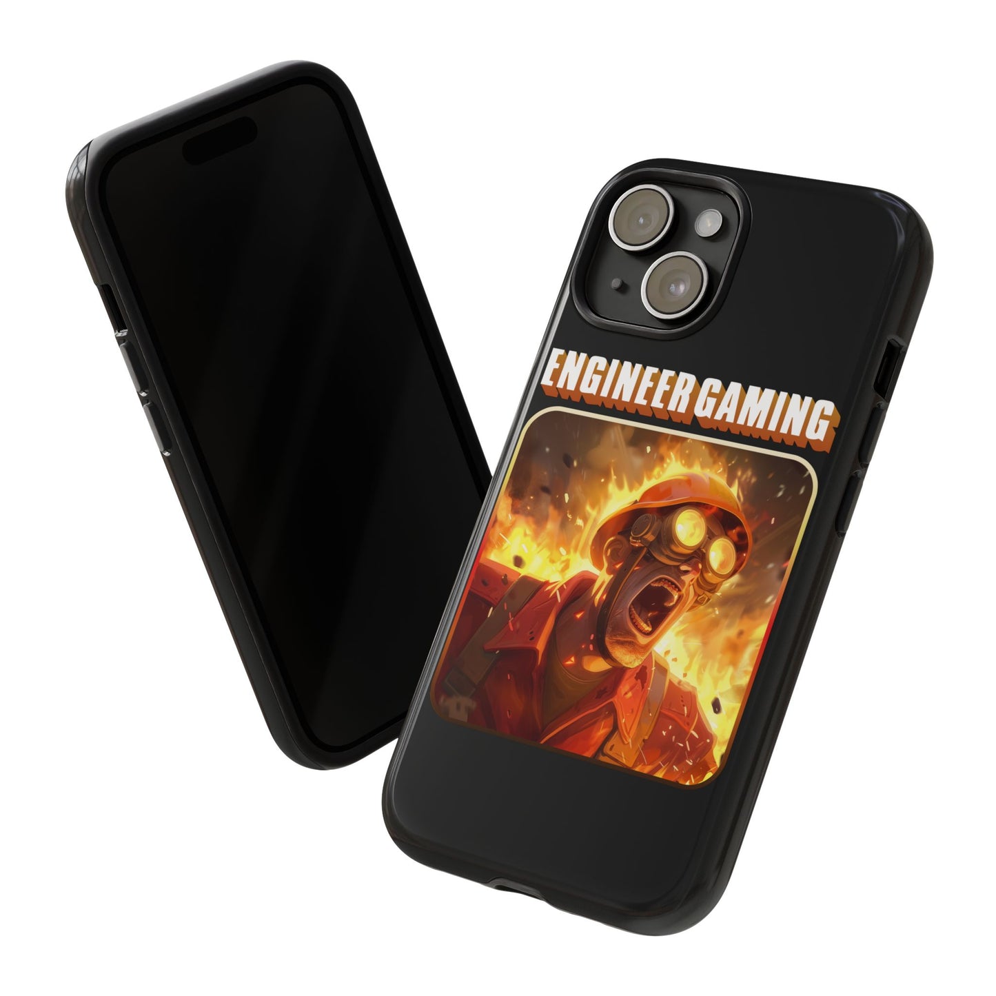 Funny "Engineer Gaming" TF2 Tough Phone Case, iPhone 15, Samsung Galaxy, Google Pixel