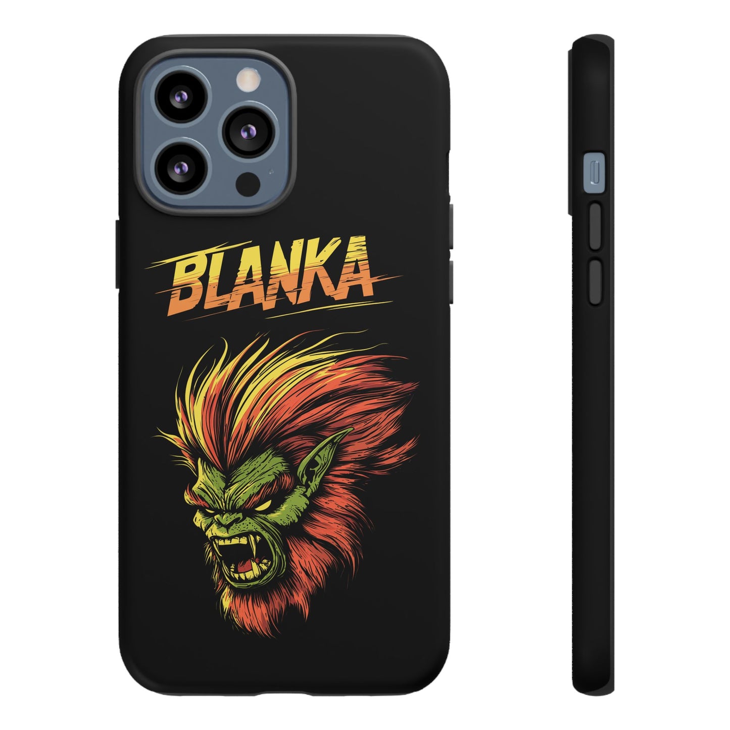 Street Fighter Blanka Gamer Phone Case, iPhone 15, Samsung Galaxy, Google Pixel