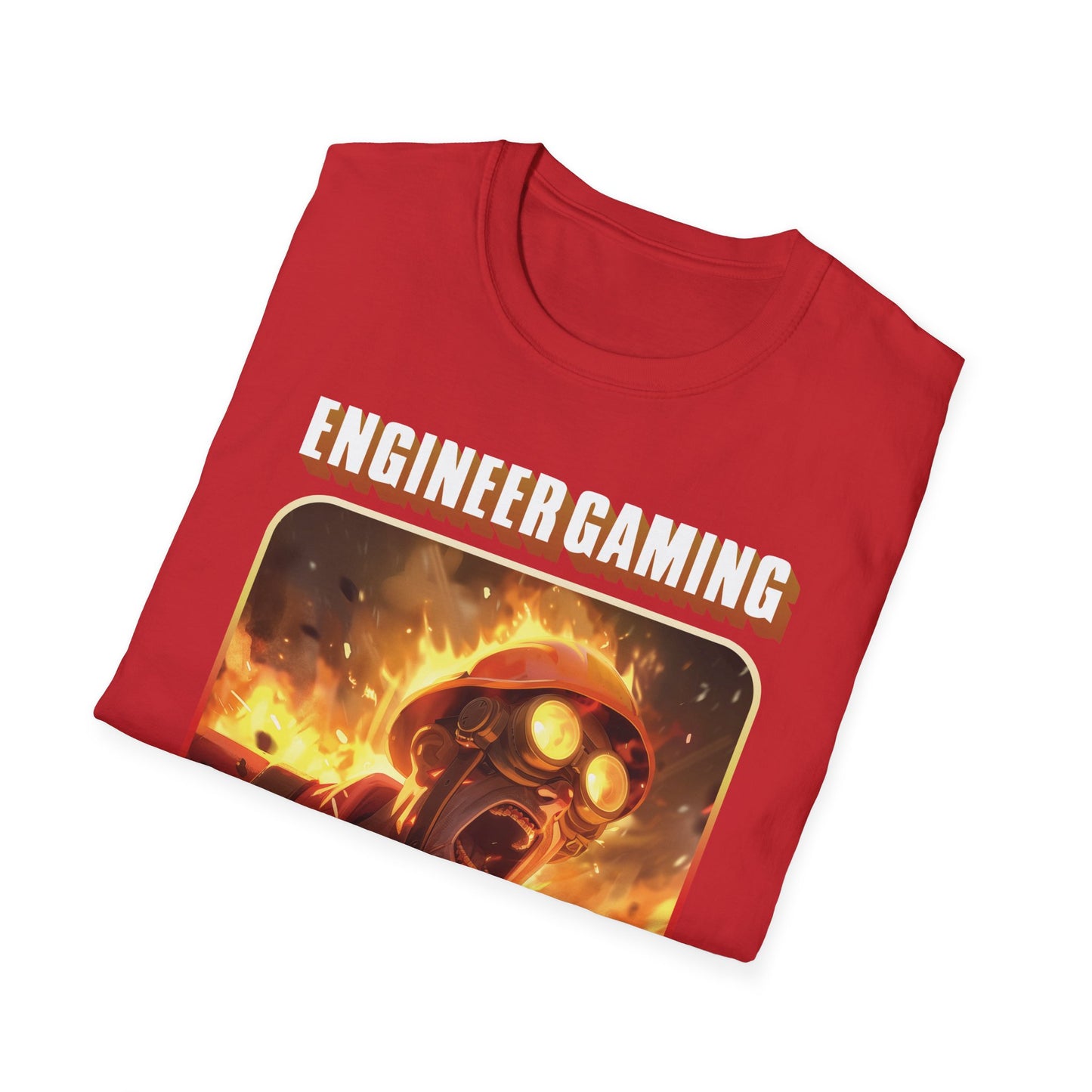 Funny "Engineer Gaming" TF2 T-Shirt, Gamer Tee, Unisex