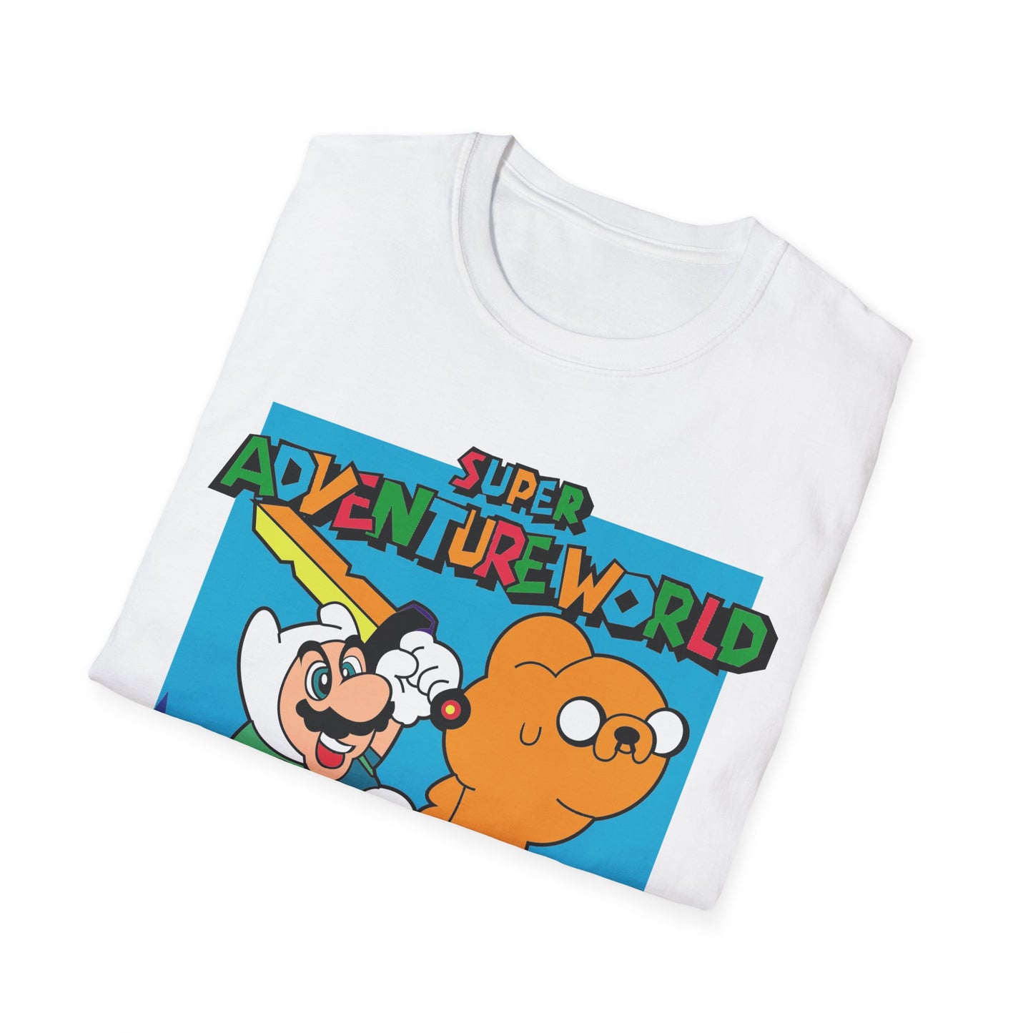 Super Adventure Time World, Funny Super M X Adventure Time T-Shirt, Unisex