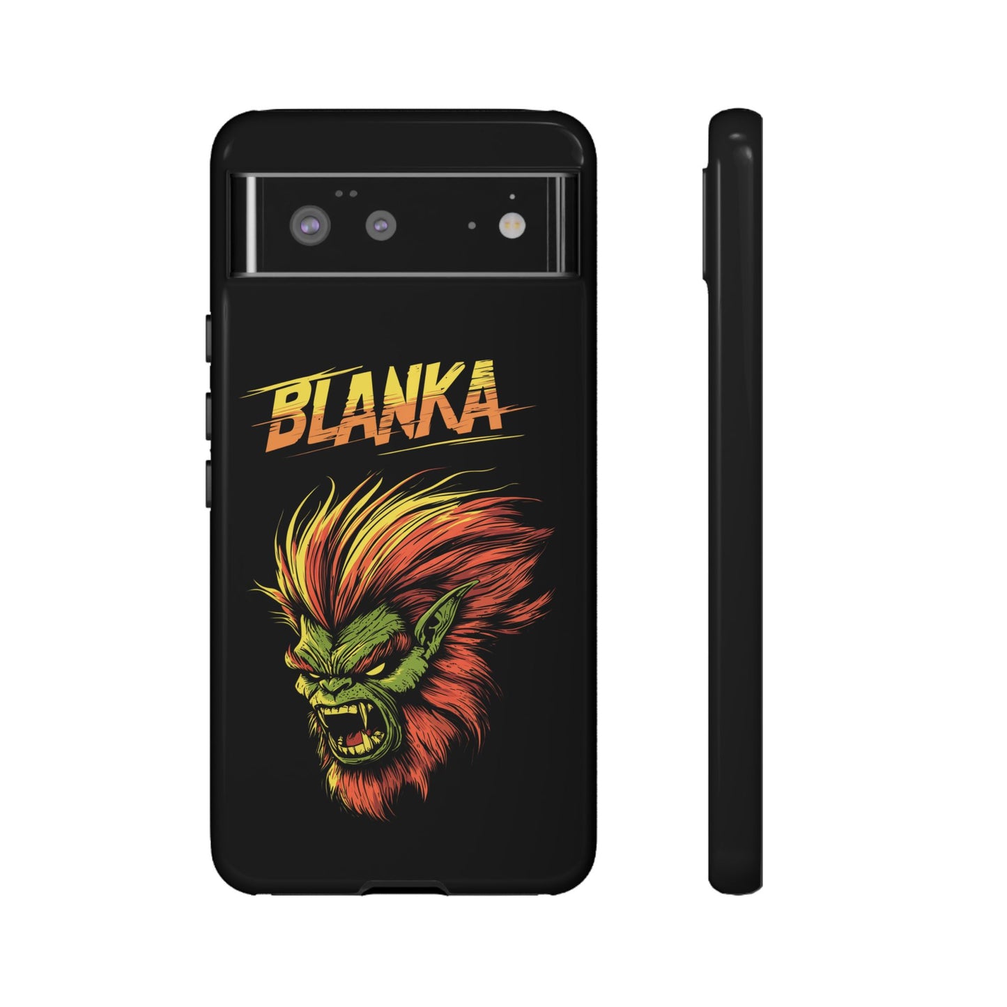 Street Fighter Blanka Gamer Phone Case, iPhone 15, Samsung Galaxy, Google Pixel