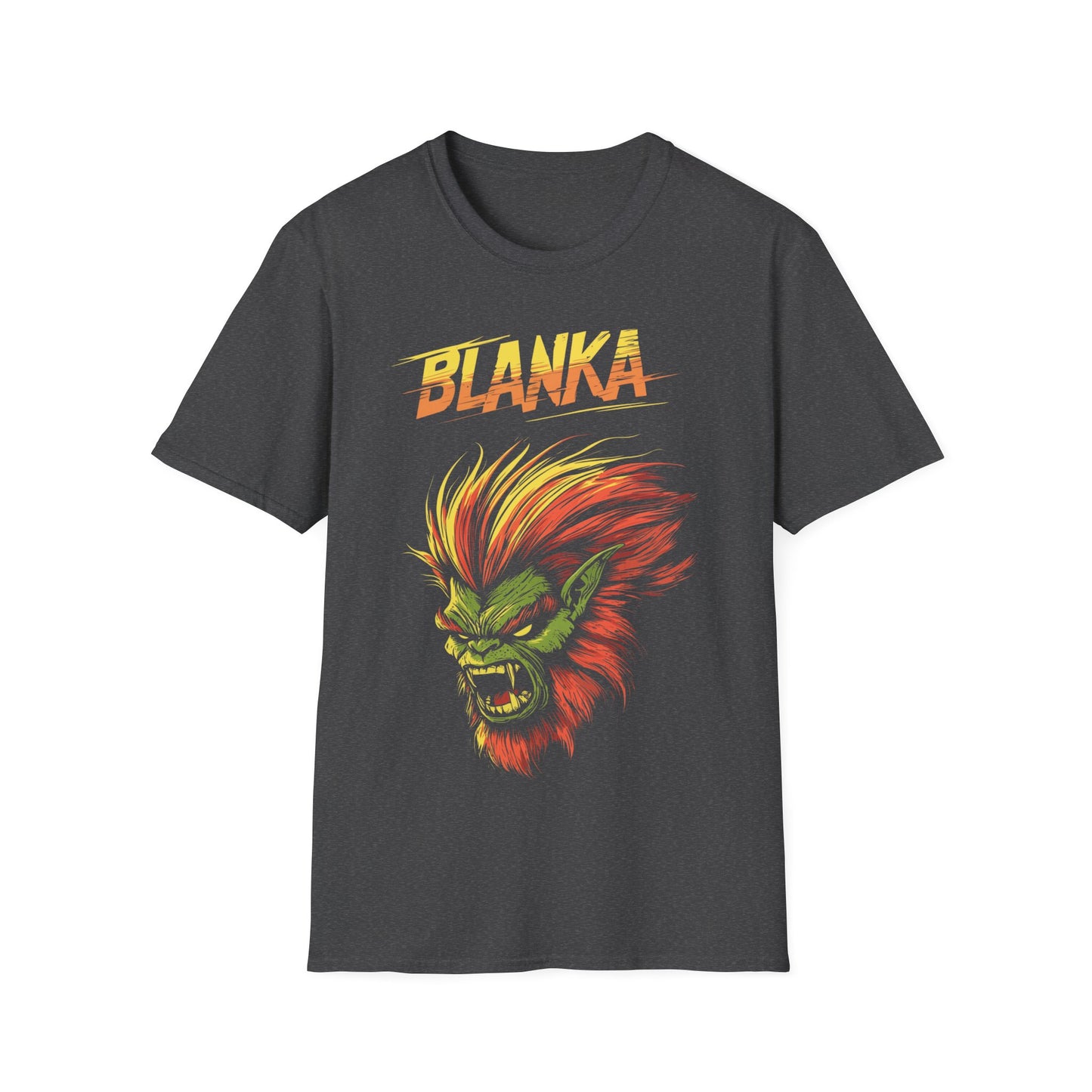 Retro Street Fighter Blanka T-Shirt, Nostalgic Gamer Tee, Unisex