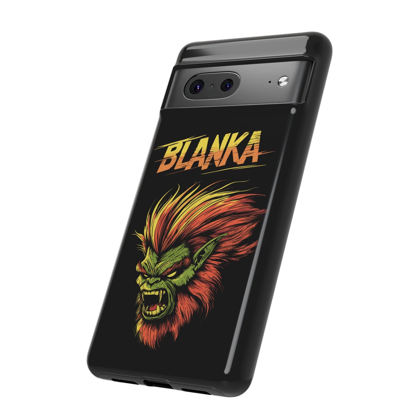 Street Fighter Blanka Gamer Phone Case, iPhone 15, Samsung Galaxy, Google Pixel