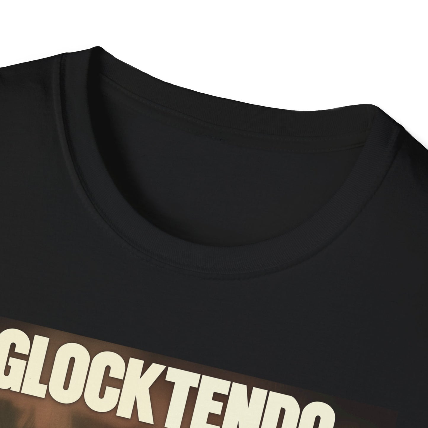 Funny Super M Plumber Graphic Tee "Glocktendo", Holding Gun, Unisex