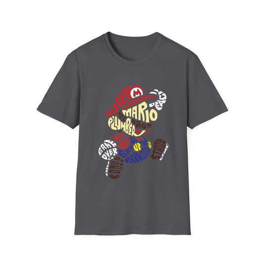 Super M Bros Paper M Graphic T-Shirt, Unisex