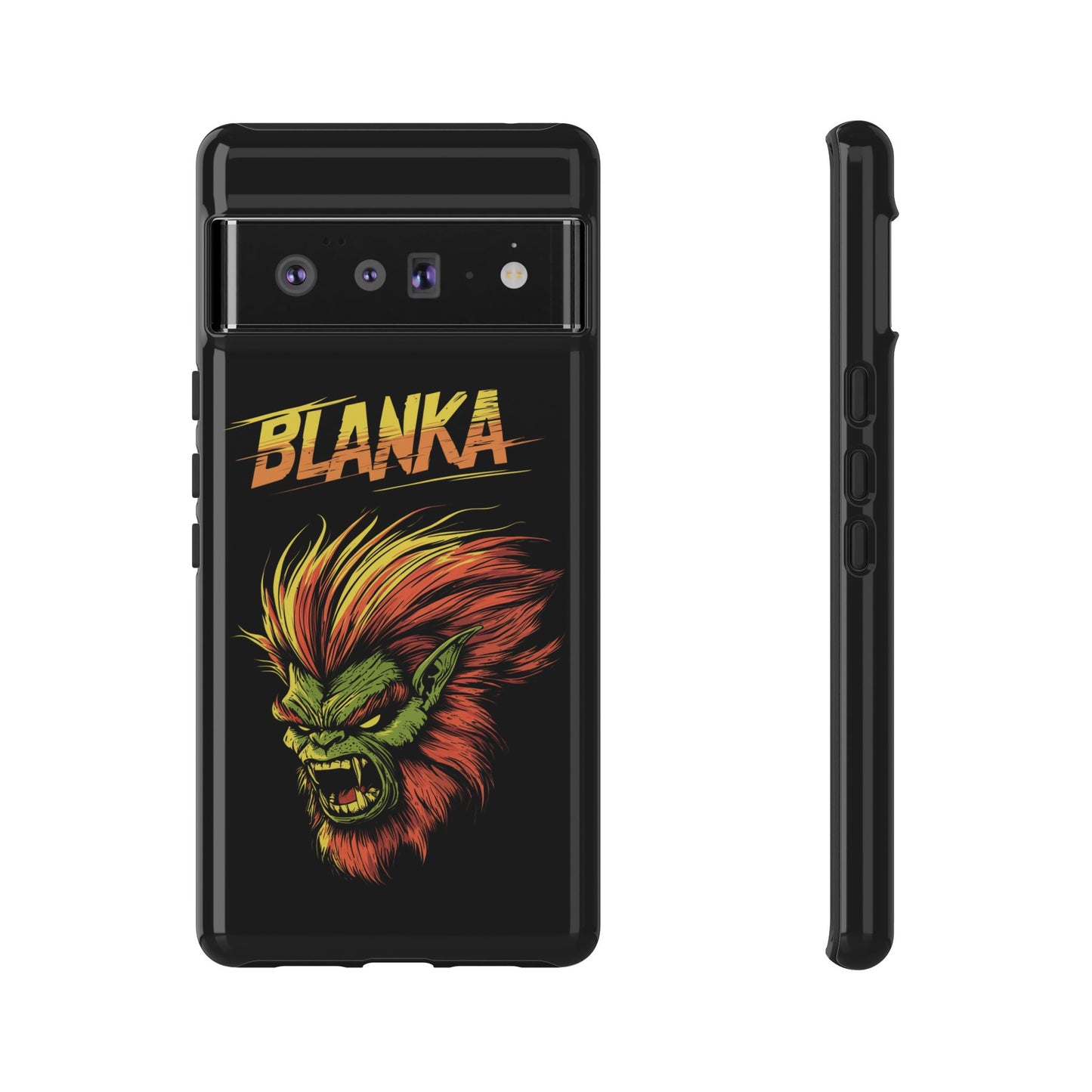 Street Fighter Blanka Gamer Phone Case, iPhone 15, Samsung Galaxy, Google Pixel