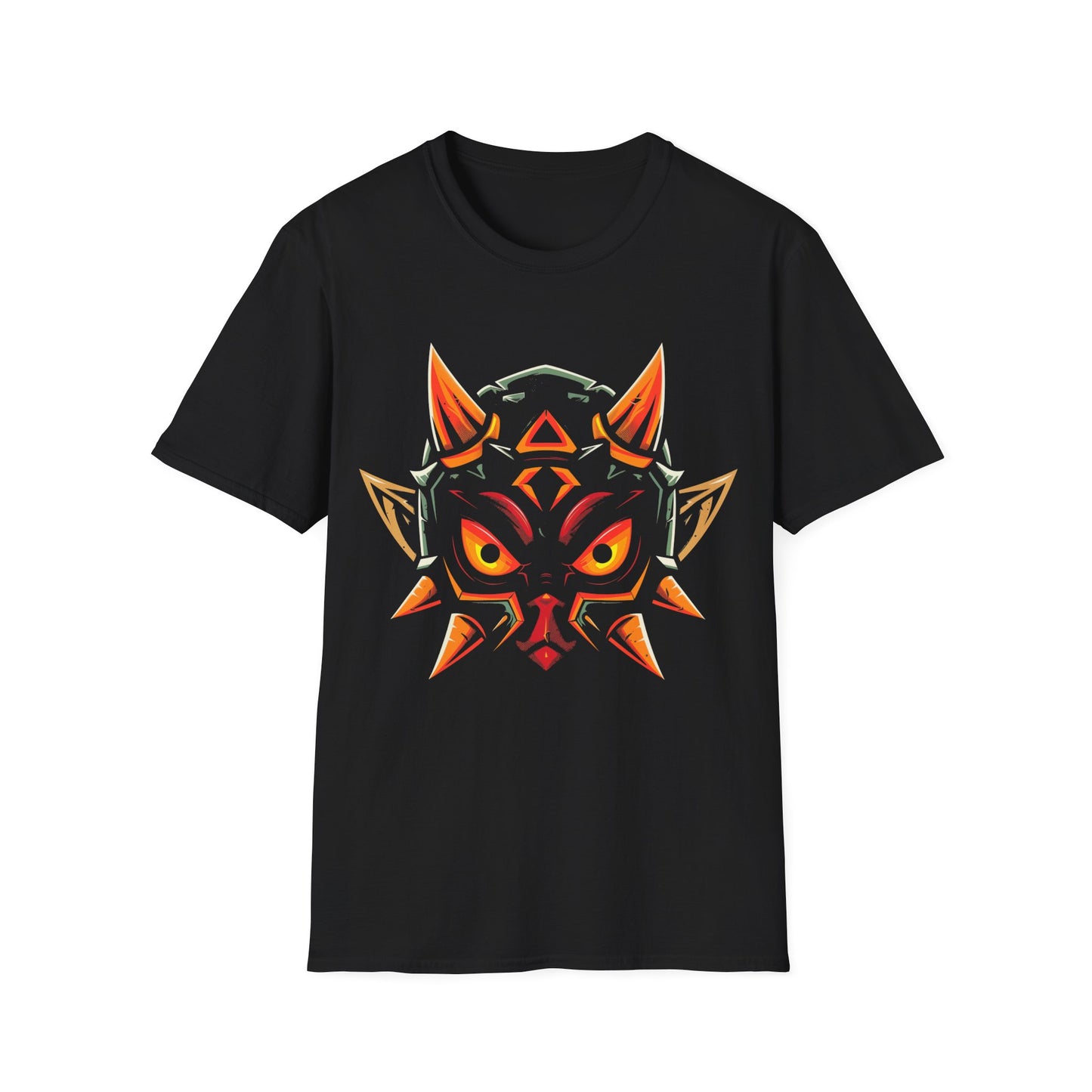 Legend of Z Inspired Mask Design Tee, Nostalgic Gamer T-Shirt, Unisex