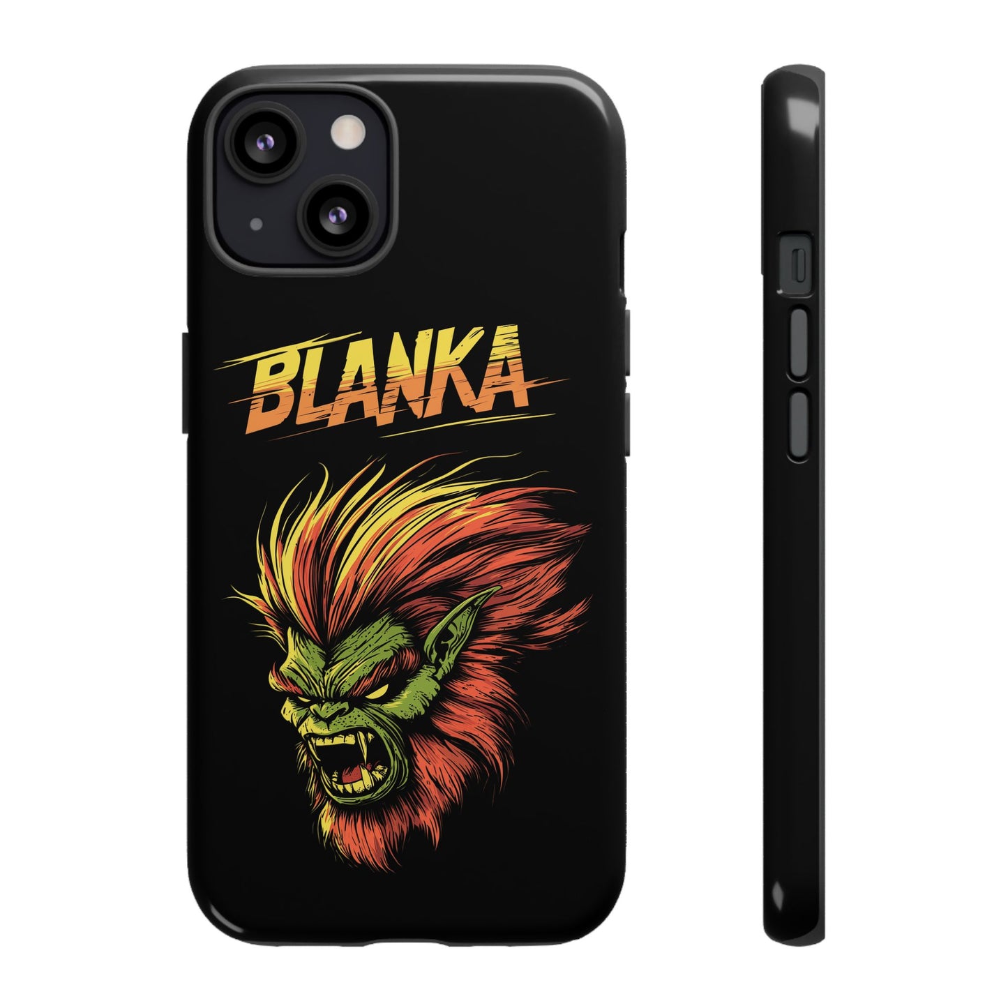 Street Fighter Blanka Gamer Phone Case, iPhone 15, Samsung Galaxy, Google Pixel