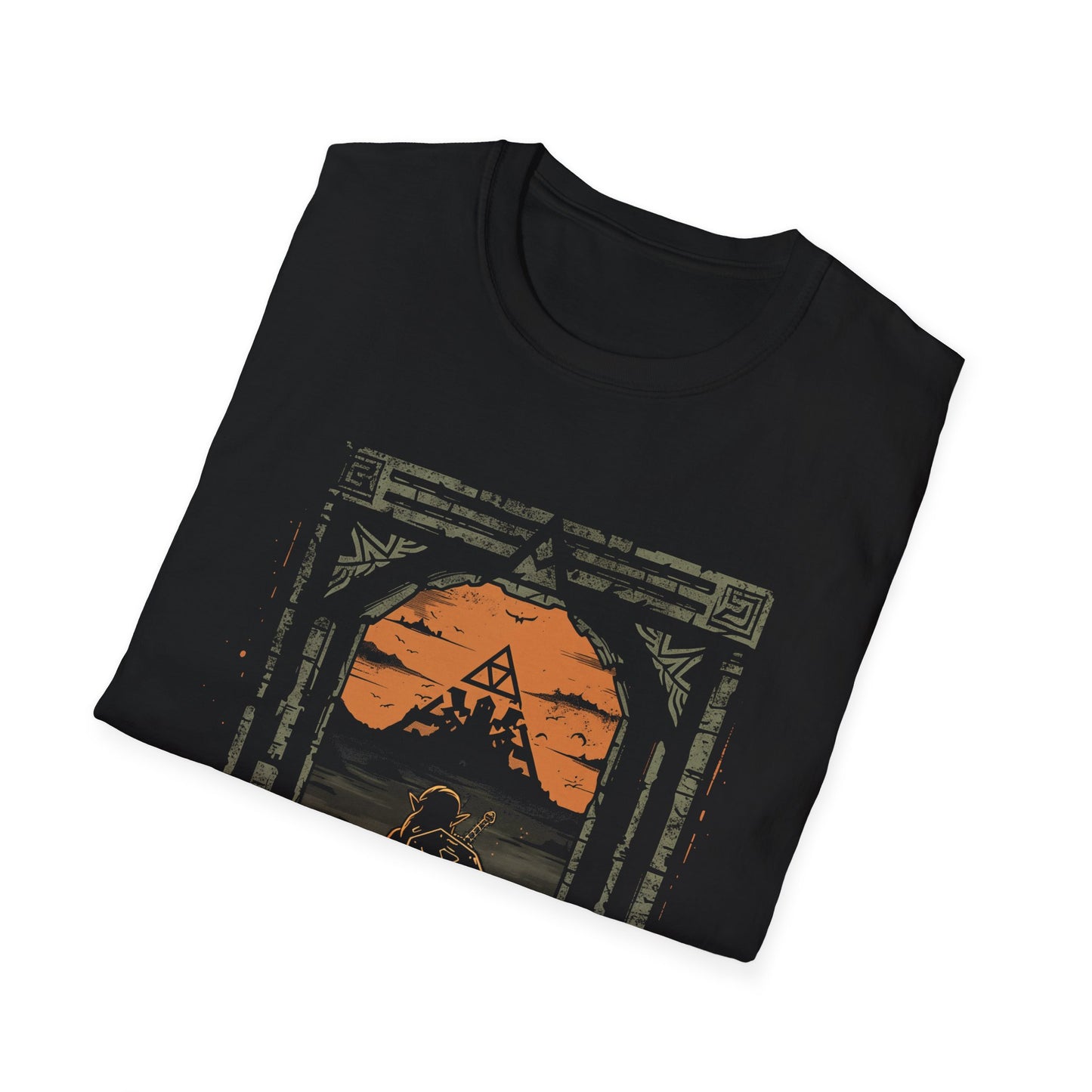 Legend of Z Breath of the Wild Retro Art T-Shirt 4 "Legend of the Wild" - Nostalgic Design, Unisex