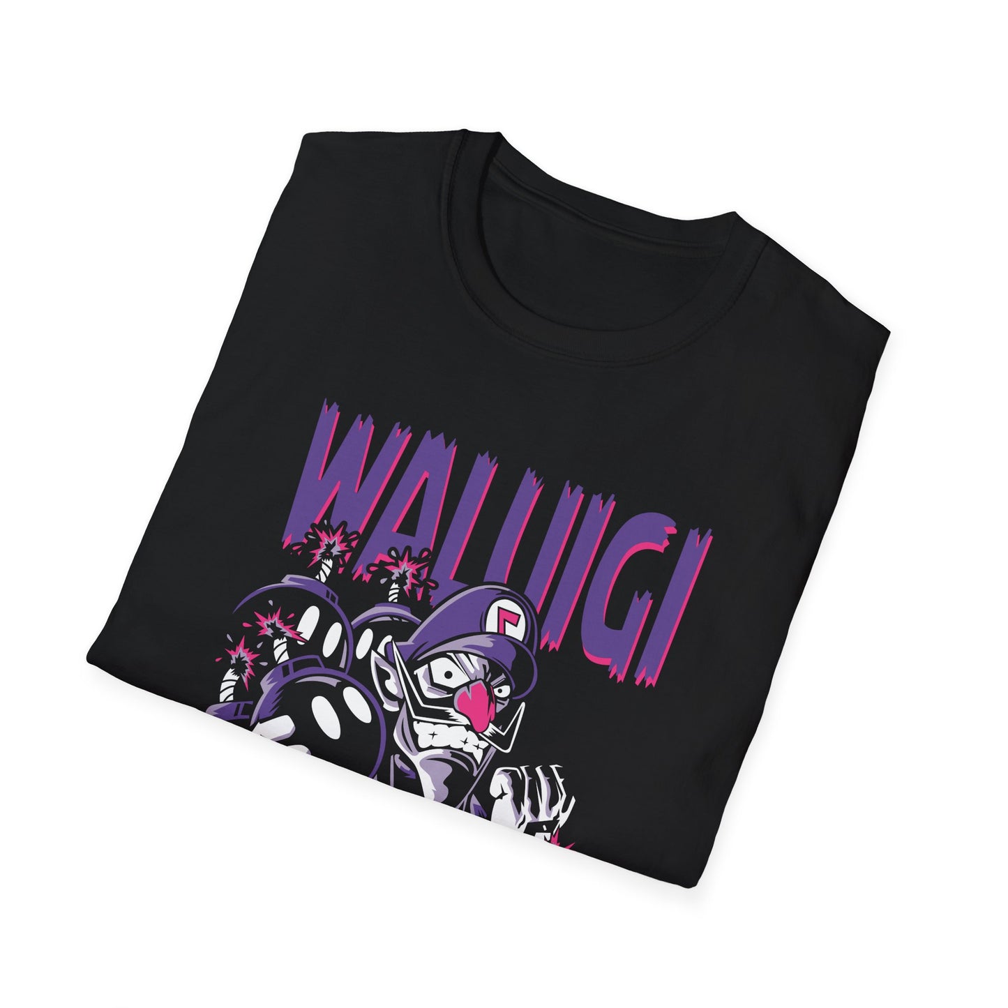 Waluig T-Shirt, Retro Nin Gamer Tee, Unisex