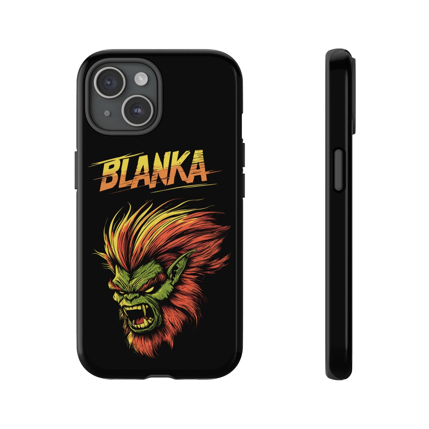 Street Fighter Blanka Gamer Phone Case, iPhone 15, Samsung Galaxy, Google Pixel