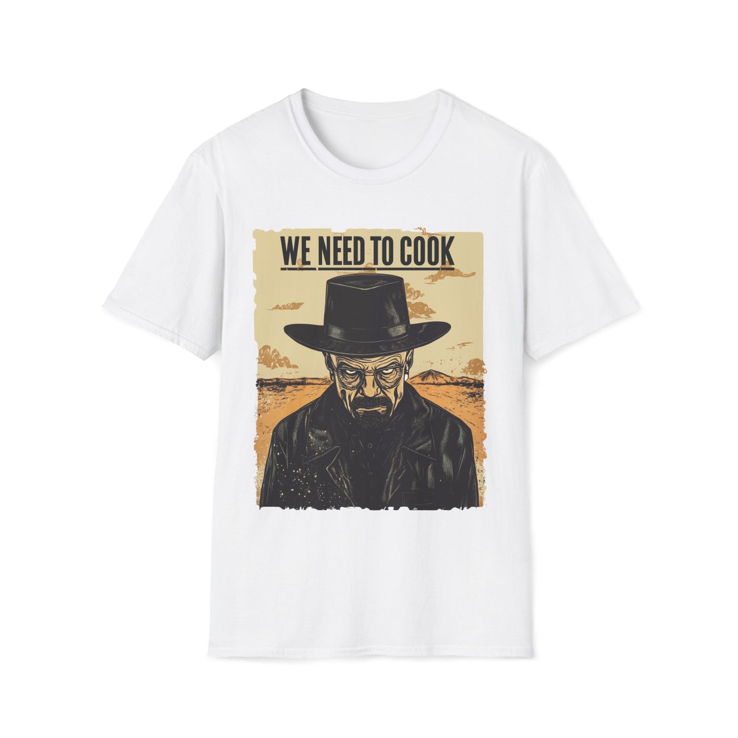 Funny Breaking Bad Heisenburg T-Shirt, Walter White "We Need To Cook" Graphic Tee, Unisex