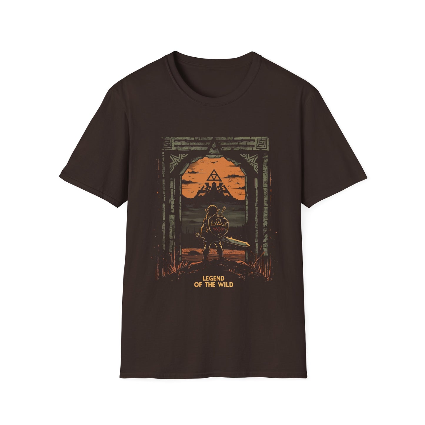 Legend of Z Breath of the Wild Retro Art T-Shirt 4 "Legend of the Wild" - Nostalgic Design, Unisex