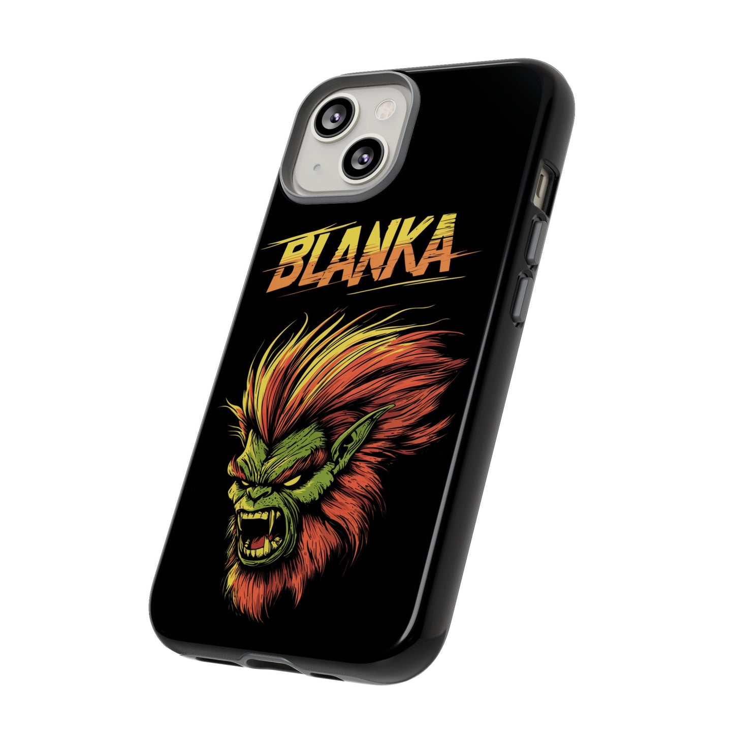 Street Fighter Blanka Gamer Phone Case, iPhone 15, Samsung Galaxy, Google Pixel