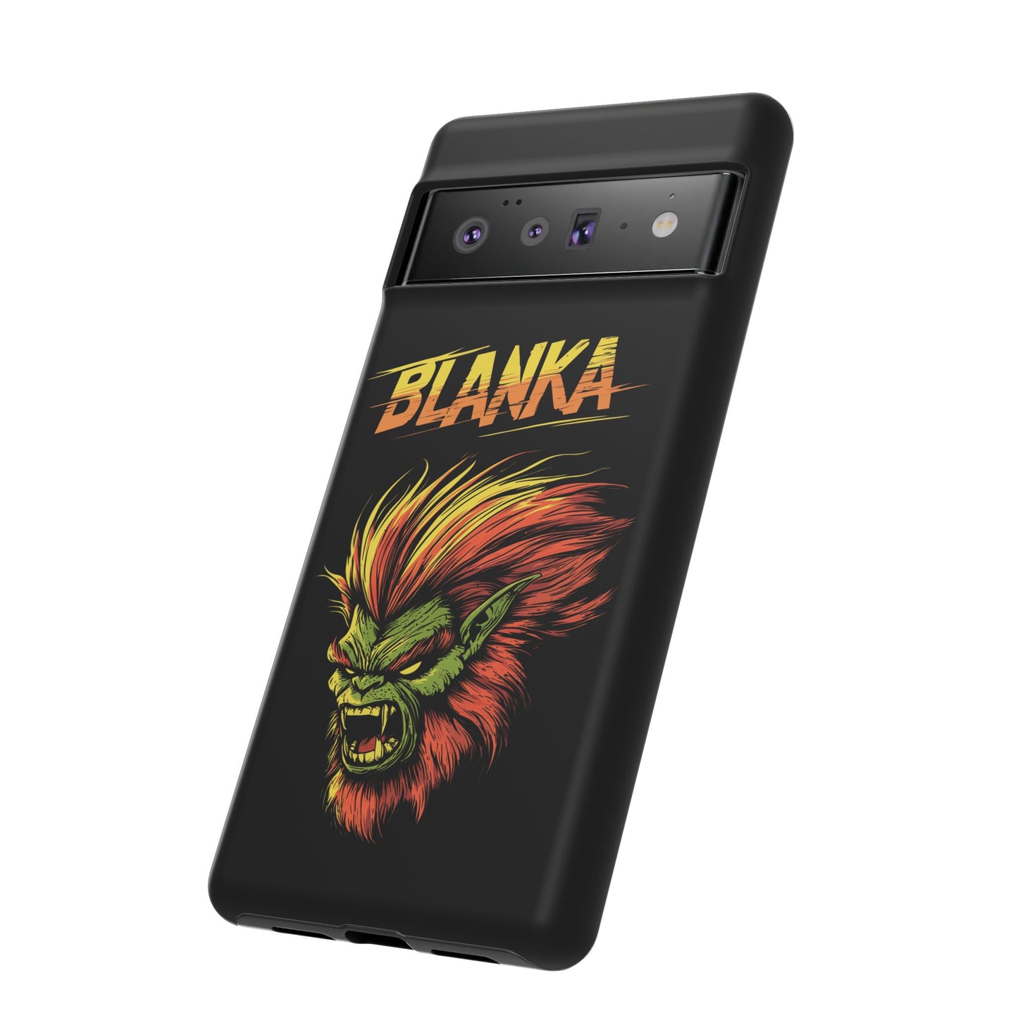 Street Fighter Blanka Gamer Phone Case, iPhone 15, Samsung Galaxy, Google Pixel