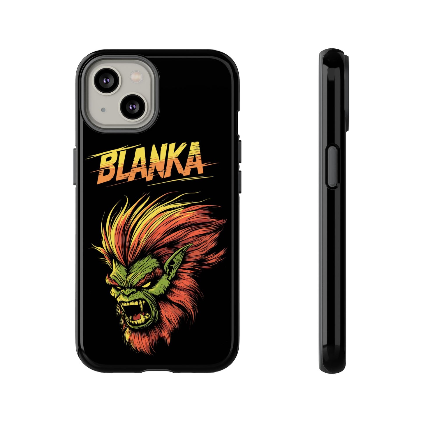 Street Fighter Blanka Gamer Phone Case, iPhone 15, Samsung Galaxy, Google Pixel