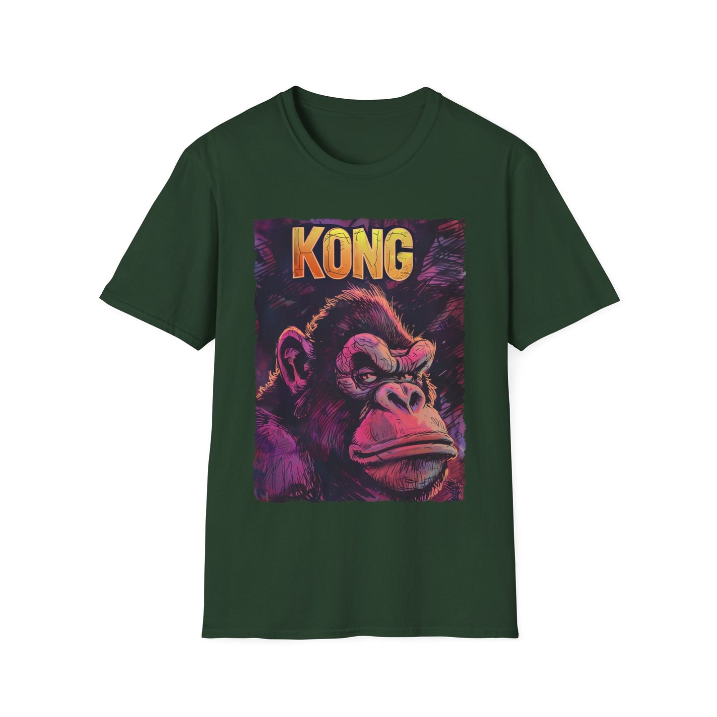 Retro Donkey K T-Shirt "KONG", Nostalgic Gamer Graphic Tee, Unisex