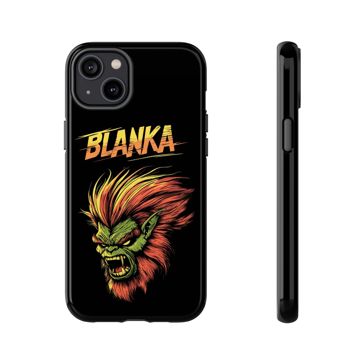 Street Fighter Blanka Gamer Phone Case, iPhone 15, Samsung Galaxy, Google Pixel