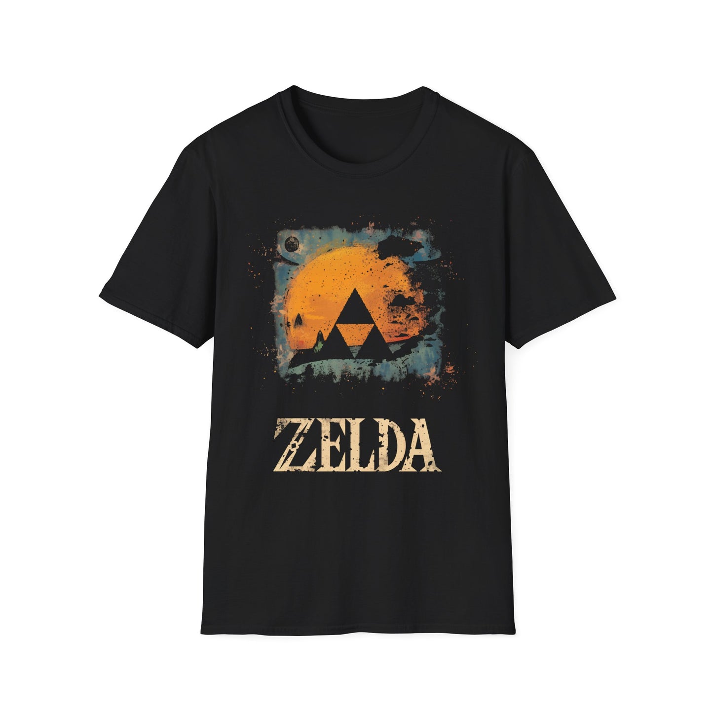 Legend Of Z Retro Tri Force T-Shirt, "Retro Legend", Video Game Merch, Graphic Tee, Unisex