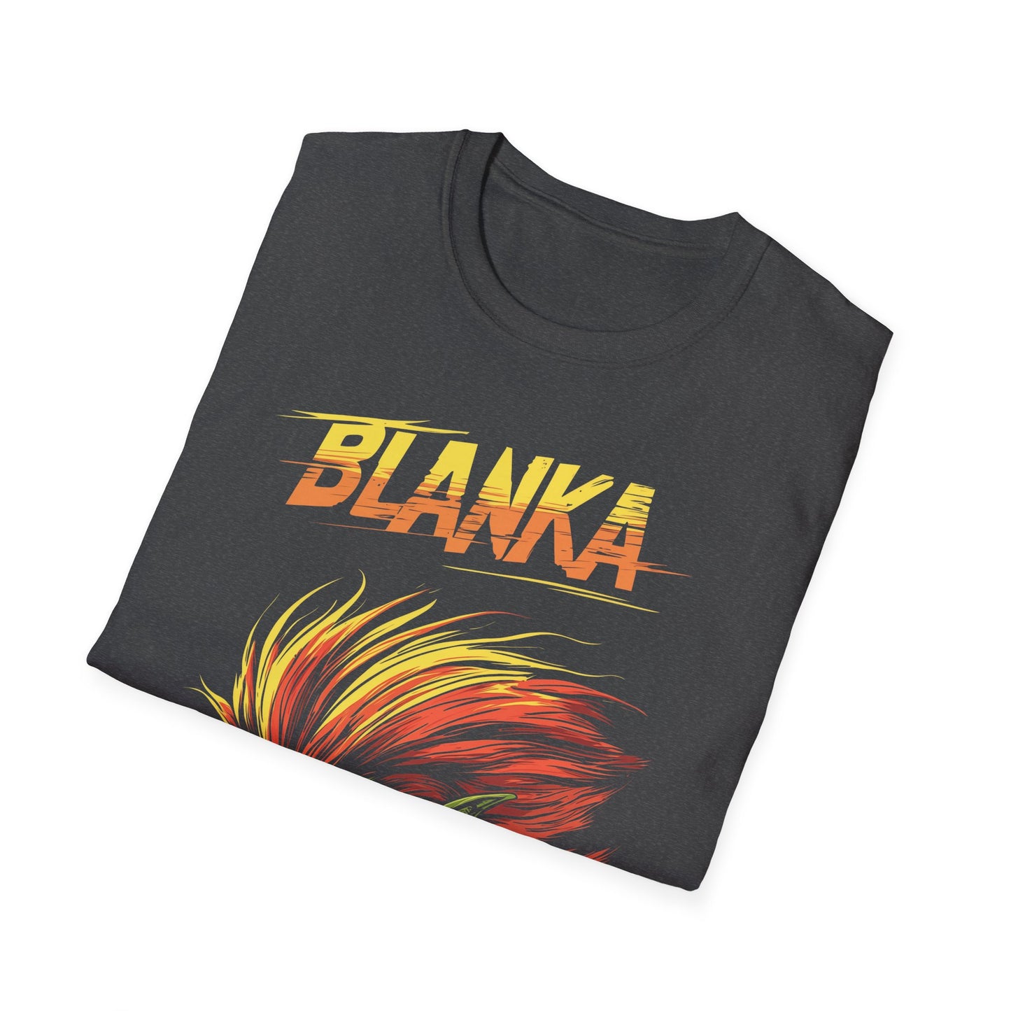 Retro Street Fighter Blanka T-Shirt, Nostalgic Gamer Tee, Unisex