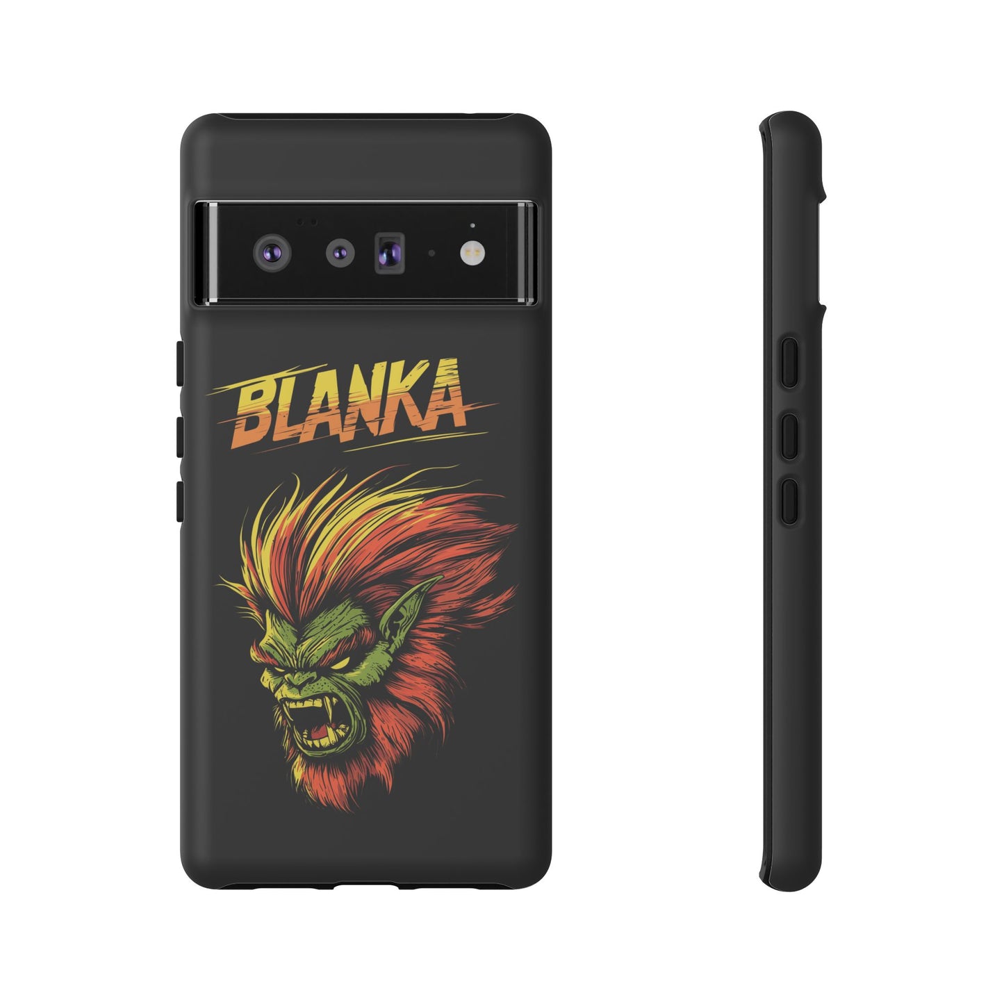 Street Fighter Blanka Gamer Phone Case, iPhone 15, Samsung Galaxy, Google Pixel