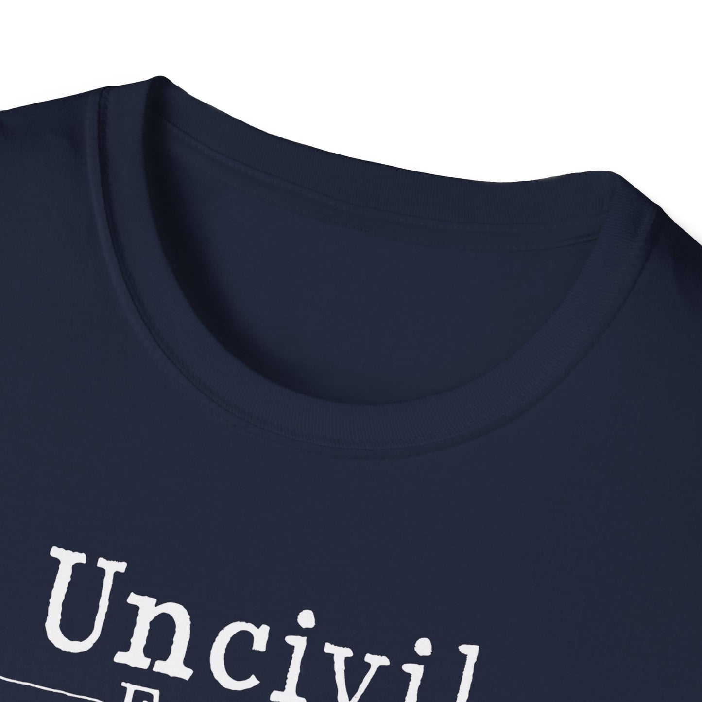 Funny Engineer T-Shirt "Uncivil Engineer", Civil Engineer Tee, Unisex