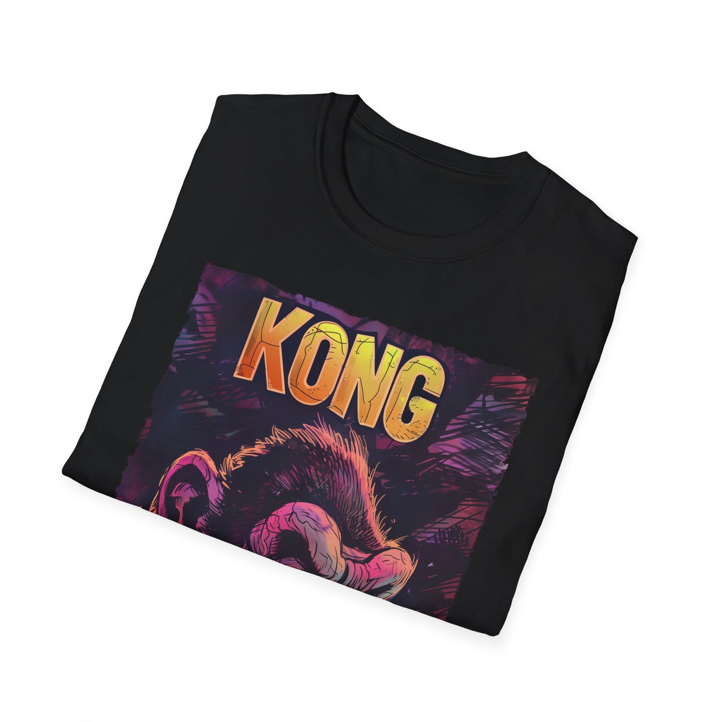 Retro Donkey K T-Shirt "KONG", Nostalgic Gamer Graphic Tee, Unisex