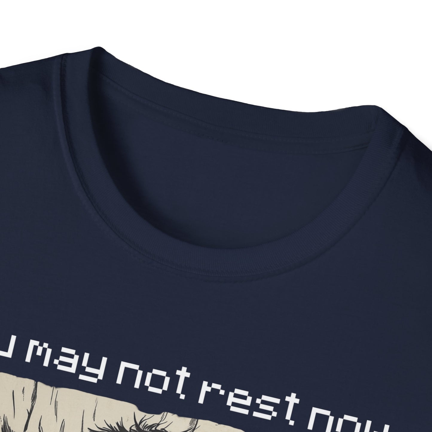 Funny MC Gamer T-Shirt "You May Not Rest Now, There Are Monsters Nearby", Graphic Tee, Unisex