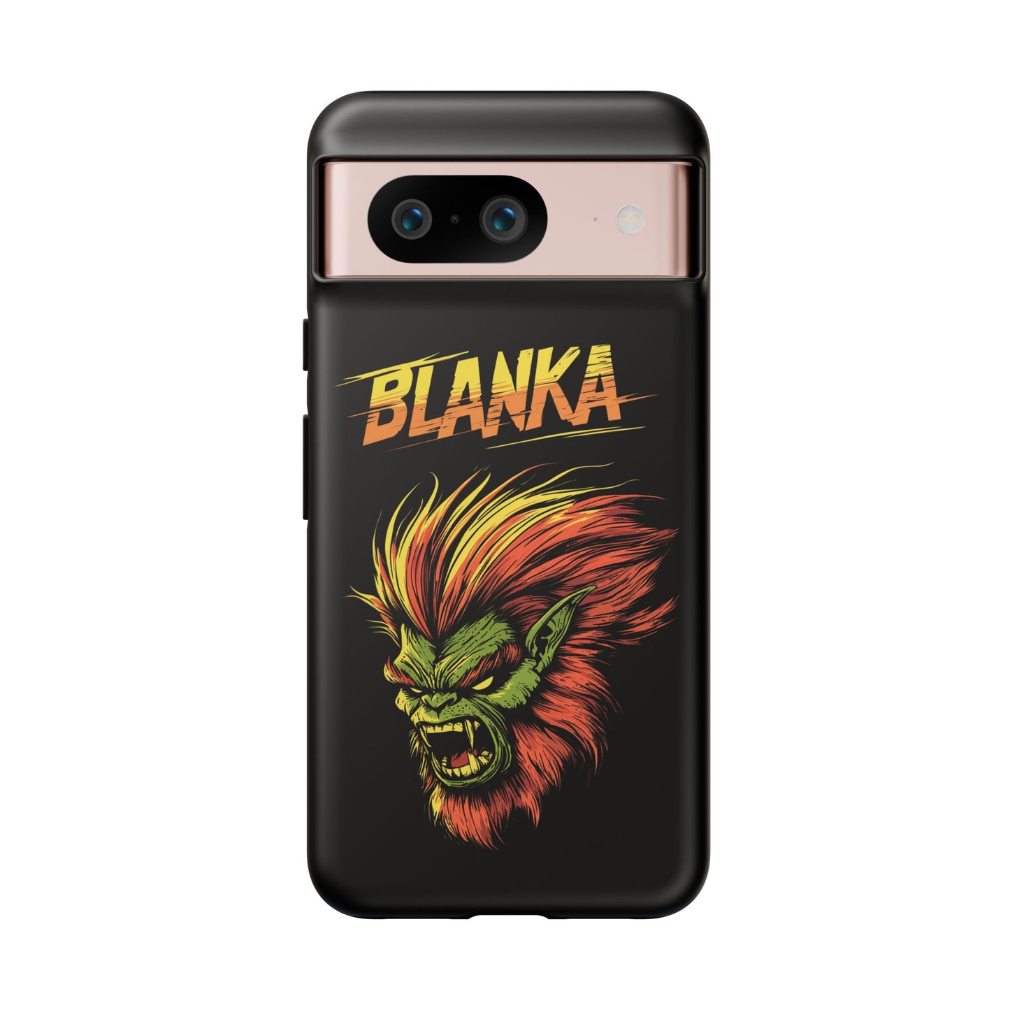 Street Fighter Blanka Gamer Phone Case, iPhone 15, Samsung Galaxy, Google Pixel