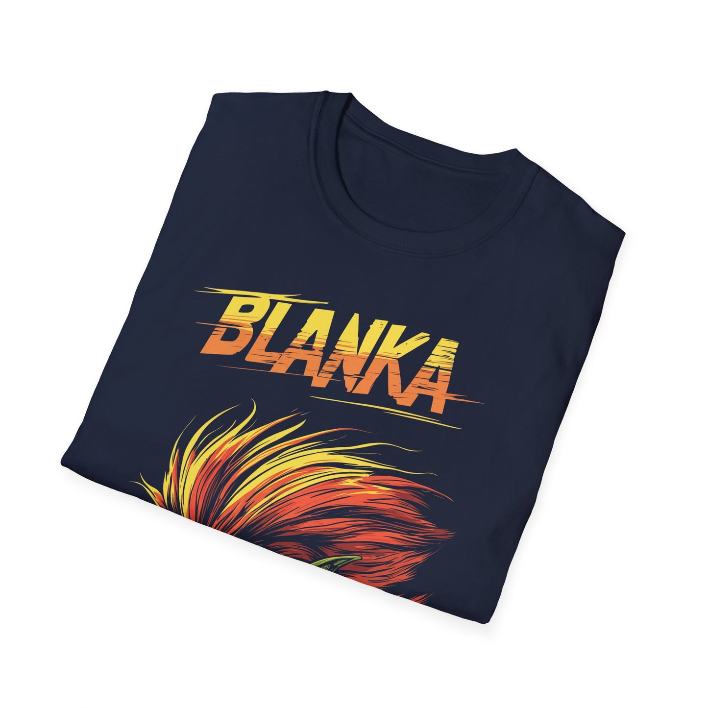 Retro Street Fighter Blanka T-Shirt, Nostalgic Gamer Tee, Unisex