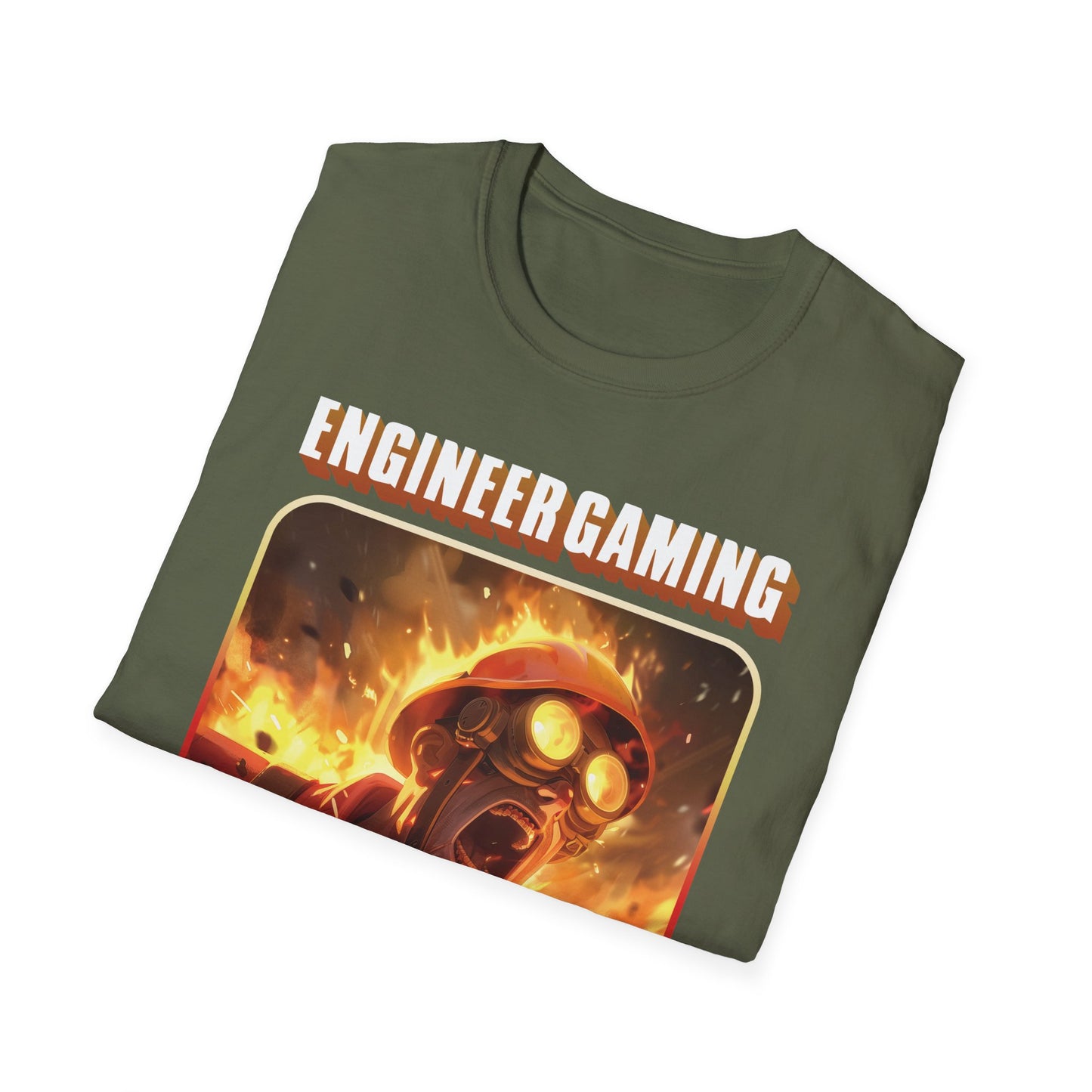 Funny "Engineer Gaming" TF2 T-Shirt, Gamer Tee, Unisex