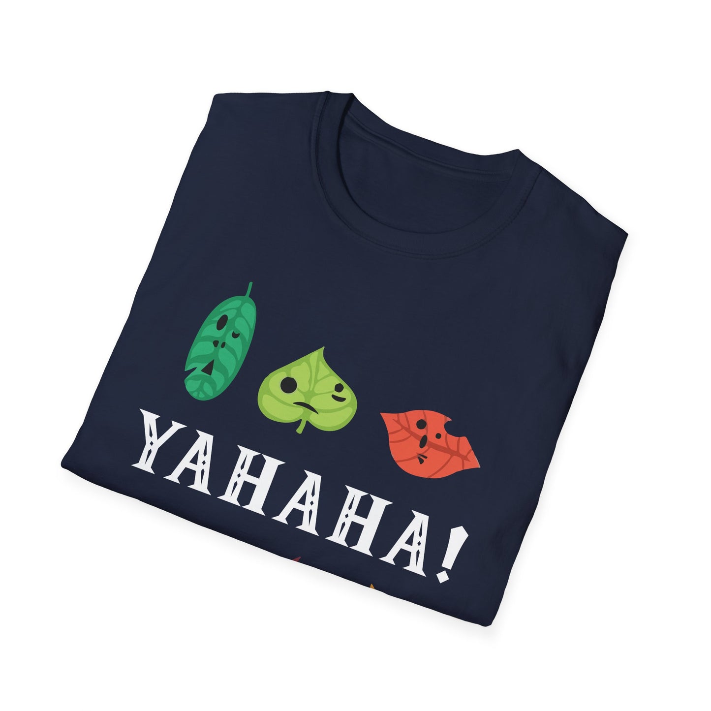 Cute Korok T-Shirt "Yahaha!", Funny Legend Of Z Graphic Tee, Unisex