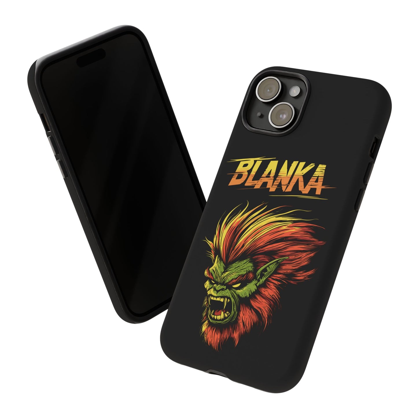 Street Fighter Blanka Gamer Phone Case, iPhone 15, Samsung Galaxy, Google Pixel