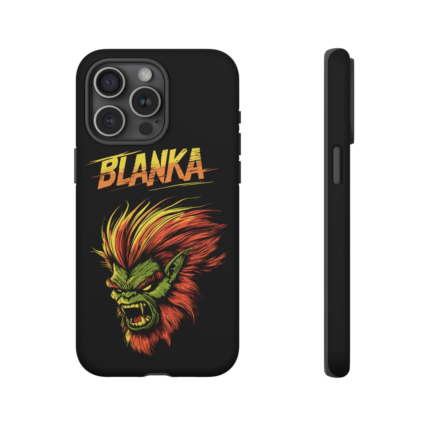 Street Fighter Blanka Gamer Phone Case, iPhone 15, Samsung Galaxy, Google Pixel