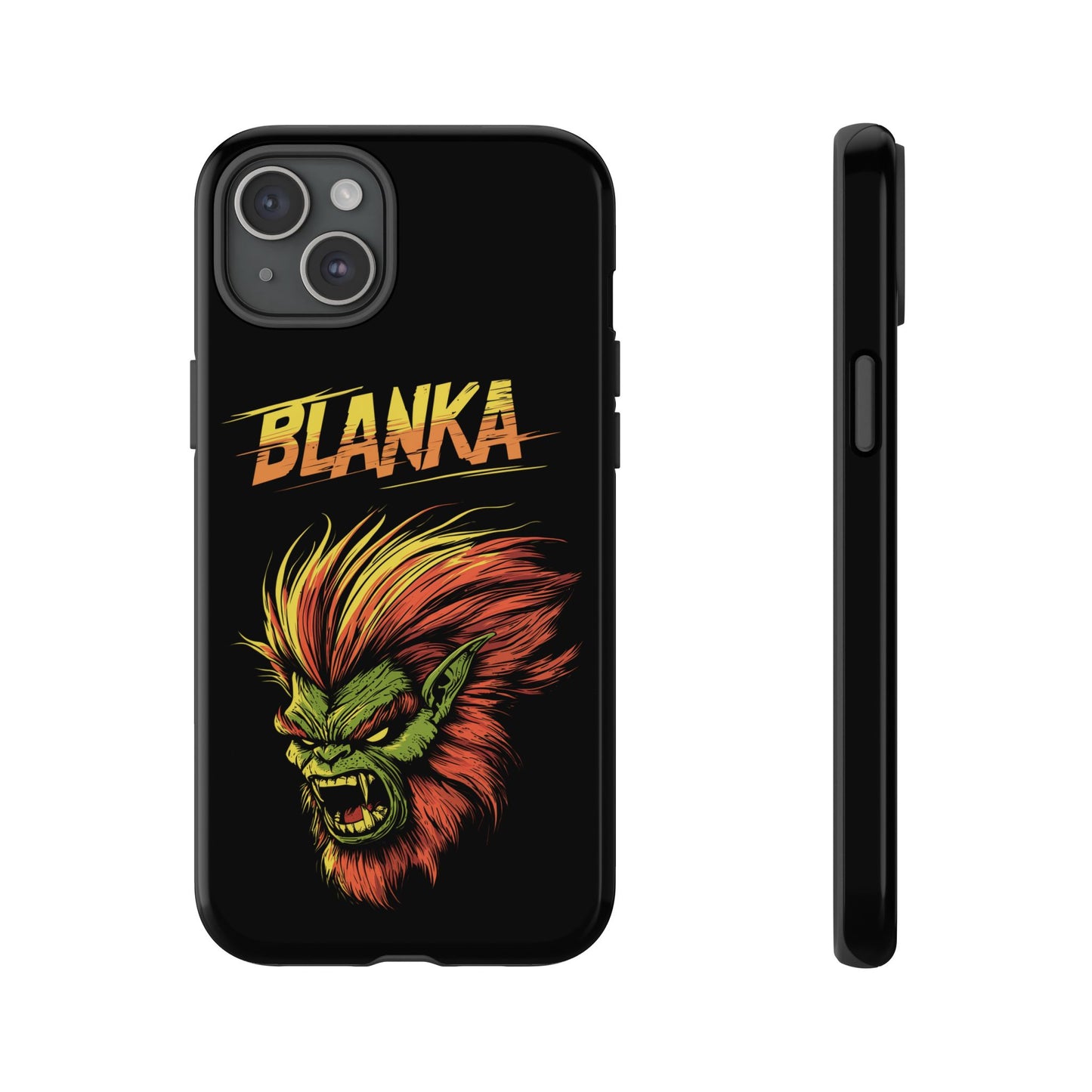 Street Fighter Blanka Gamer Phone Case, iPhone 15, Samsung Galaxy, Google Pixel