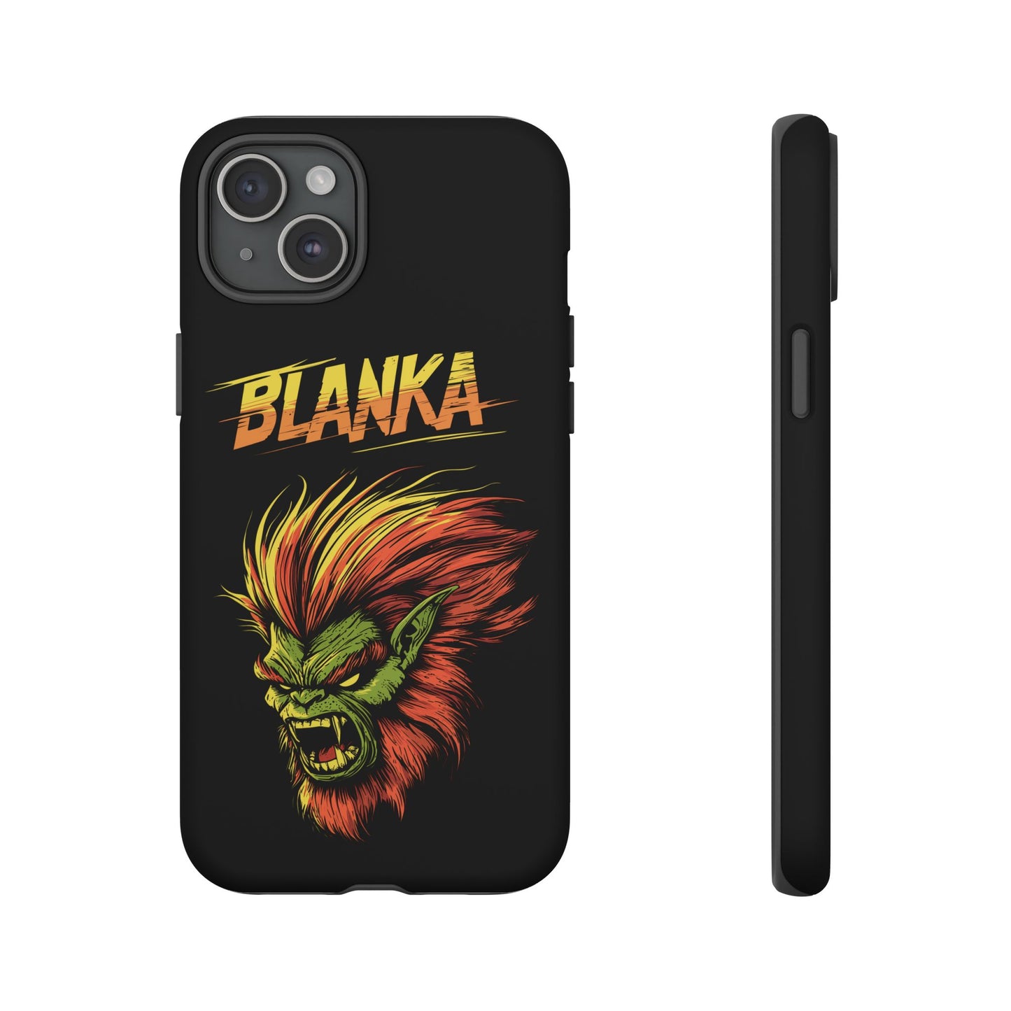 Street Fighter Blanka Gamer Phone Case, iPhone 15, Samsung Galaxy, Google Pixel