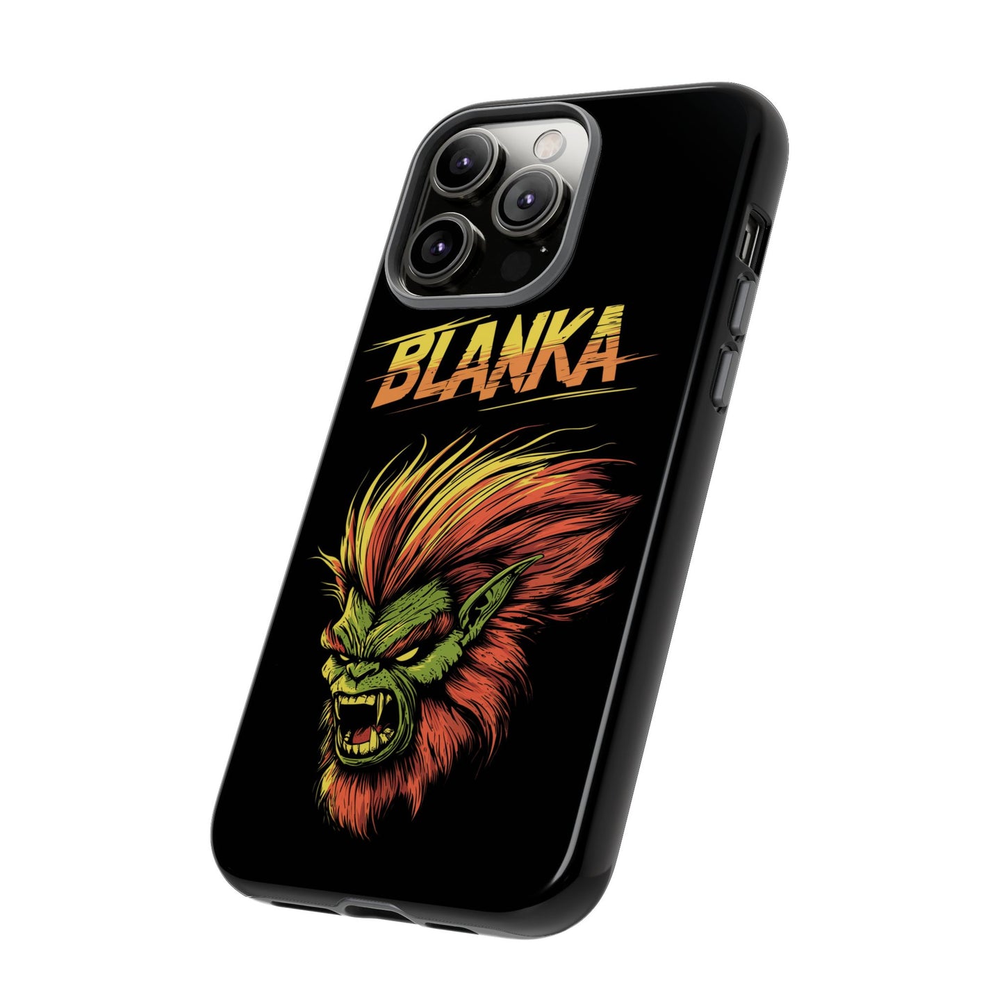 Street Fighter Blanka Gamer Phone Case, iPhone 15, Samsung Galaxy, Google Pixel