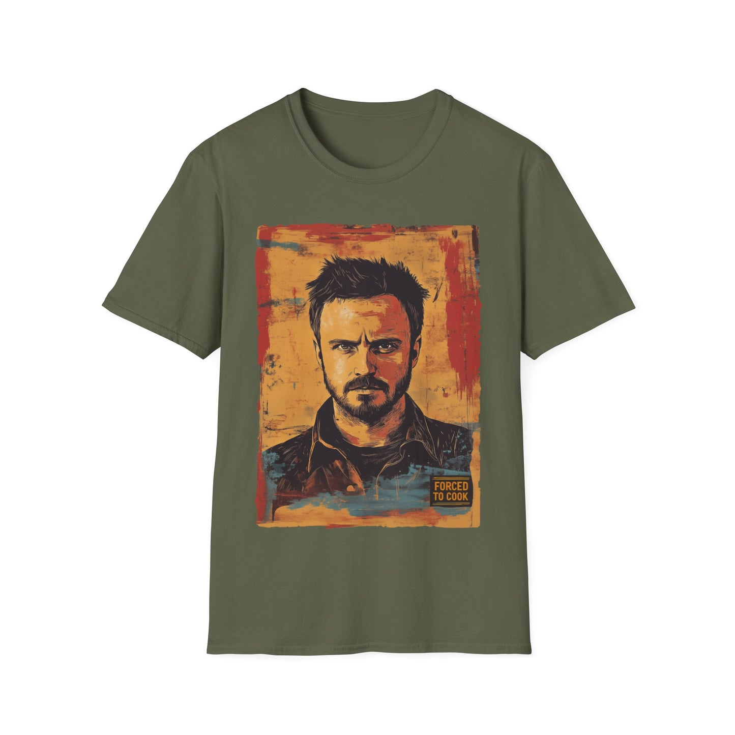 Funny Breaking Bad Jesse Pinkman "Forced To Cook" T-Shirt, Unisex